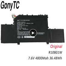 GONYTC-Batería de repuesto R10B01W para portátil, pila Original de 12,5 mAh, para Xiaomi Mi Air, 161201 pulgadas, 161201-AA, 4866 2024 - compra barato