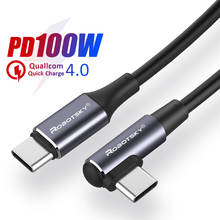 100W Type C to Type-C Fast PD Charging Cable for Mac Huawei Laptop High Speed Data Transmission QC 4.0 QC 3.0 Charging Cord 2024 - купить недорого