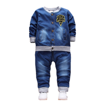 New Spring Autumn Baby Girls Clothes Children Boys Letter Jacket Pants 2Pcs/sets Toddler Fashion Costume Infant Kids Tracksuits 2024 - buy cheap