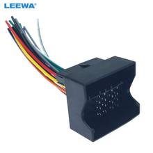 LEEWA Car CD Player Radio Audio Stereo Wiring Harness Adapter Plug for Audi/BWM/Volkswagen/Mini/Dodge Aftermarket CD/DVD Stereo 2024 - buy cheap