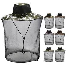 Hiking Caps Outdoor Fishing Folding Leisure Ultraviolet-proof Beekeeping Anti-mosquito Mesh Hat Head Net Hat with Hidden Mesh 2024 - buy cheap