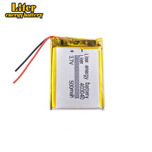 3.7V lithium polymer battery 043040 403040 500mAh MP3 MP4 GPS Bluetooth 4*30*40mm lithium battery small stereo bluetooth GPS 2024 - buy cheap