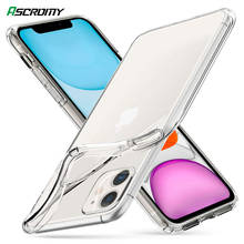 Clear Case For iPhone 12 Mini 11 Pro Max X XR XS 8 Plus 7 6 6S iPhone11 Silicone Shockproof Transparent Phone Cover Accessories 2024 - buy cheap
