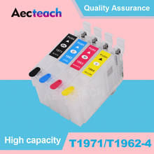 Aecteach Refill Ink Cartridge T1971 T1962 T1963 T1964 for Epson EXPRESSION XP-101 201 211 401 204 104 214 411 WF-2532 Printer 2024 - buy cheap