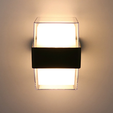 Luz LED de pared para exteriores, candelabro impermeable con Sensor de movimiento PIR, 7W, 14W, para jardín, balcón, pasillo, Villa y porche 2024 - compra barato