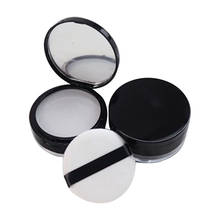 Empty Refillable Portable DIY Make up Loose Powder Container Case with Sponge Powder Puff Mirror and Sifter Cosmetic Box 2024 - buy cheap
