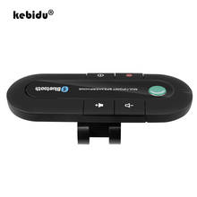 Kebidu-reproductor de MP3 con Bluetooth 4,1 para coche, altavoz auxiliar estéreo de graves para coche, receptor de música con manos libres, altavoz multipunto 2024 - compra barato