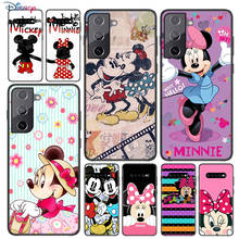 Soft Cover Cute Minnie Mouse Girls For Samsung Galaxy S21 S20 FE Ultra S10 S10e Lite S9 S8 S7 Edge Plus Phone Case 2024 - compre barato