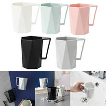 Saingace 1 PC Novelty Cup Personality Milk Juice Lemon Mug Coffee Tea Reusable Plastic Creative Geometric Bathroom Wash Cup #45 2024 - buy cheap