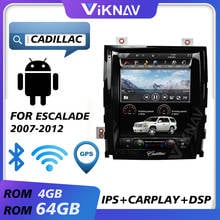 Radio con gps para coche, reproductor multimedia con android, unidad principal de audio, pantalla táctil hd, para cadillac escalade 2007-2012 2024 - compra barato