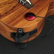 Guitar Pickup Professional Piezo Contact Microphone Pickup For Guitar Violin Banjo Mandolin Ukulel Guitar Accessories with Clamp 2024 - buy cheap