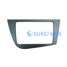 Fascia de Radio de coche del mercado de accesorios para Seat Leon 2005-2012 (rueda derecha) Facia GPS Panel tablero Kit placa de ajuste de cara marco adaptador bisel 2024 - compra barato