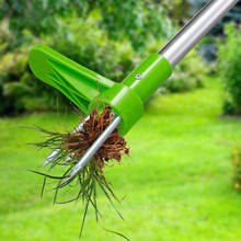 Removedor de raíces al aire libre, herramienta matamosquitos portátil Manual para jardín, césped de mango largo, soporte de aluminio, extractor de malezas ligero 2024 - compra barato