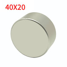 1pc Round Magnet N35/N52 40x20mm Super Strong Neodymium Magnet Permanent Rare Earth Magnet Strong Magnets 2024 - buy cheap