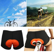 MEN Cycling Bicycle Underpant Pad Fashion  Bike Underwear 3D Gel Pad Shorts Pants Cushion Pad 3D Padded Ride Pants Coolmax 2024 - buy cheap