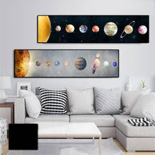 Современные скандинавские Красочные Звезды Космос планета холст картины плакаты и принты настенные картины для детской комнаты детская комната украшение для дома 2024 - купить недорого