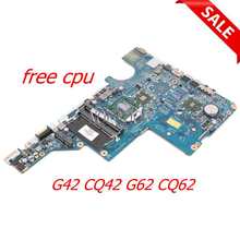 NOKOTION-placa base para ordenador portátil HP G42 G62 CQ42 CQ62 Series 592809-001 DA0AX2MB6E1 Tablero Principal Socket S1 DDR3, cpu gratis 2024 - compra barato