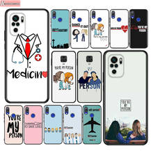 Grey's Anatomy Silicone Cover For Xiaomi Redmi Note 10 10S 9 9S Pro Max 9T 8T 8 7 6 5 Pro 5A Phone Case 2024 - buy cheap
