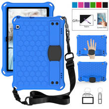 Kids Case for Huawei Mediapad T3 T5 10 10.1 Inch Tablet Hand Strap EVA Shockproof Full Body Cover for Huawei Honor Tablet 5 Case 2024 - buy cheap