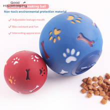 Pet Dog Toys Stretch Leaking Food Ball Dog Kong Interactive Chew Training Toy Tooth Cleaning Balls For Puppy Toys Pet Products 2024 - buy cheap