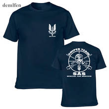 SAS Special Air Service British Army Special Forces Sniper T Shirt Men's 100% Cotton Short Sleeve Man T-Shirt Adluts Tops Tees 2024 - buy cheap