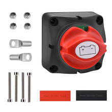 A701 200A Car Auto RV Marine Boat Battery Selector Isolator Disconnect Rotary Switch Cut With Terminals Shrink Tubes Bolts 2024 - buy cheap