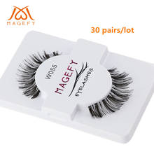 MAGEFY 30Pair/Lot Crisscross False Eyelashes Eyelash Extensions Fake Lashes Voluminous Fake Eyelashes For Eye Lashes Makeup 2024 - buy cheap