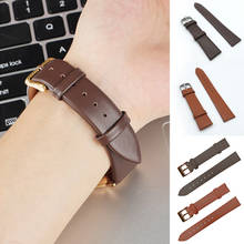 New Arrival 12mm/14mm/16mm/18mm/20mm/22mm PU Leather Watch Band Belt Strap Bracelet Women Men Watchband Watch Accessories 2024 - buy cheap