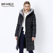 MIEGOFCE 2021 Coat Jacket Winter Women's Hooded Warm Parkas Bio Fluff Parka Coat Hight Quality Female New Winter Collection Hot 2024 - buy cheap