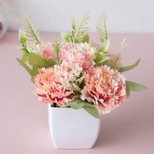 Bonsai artificial de lilás e bonsai em vaso, flor artificial prática de simulação de plantas, paisagem, decoração floral para casa, 1 peça 2024 - compre barato