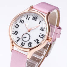 Zegarek Damski Fashion Simple Women Watches Woman Ladies Casual Leather Quartz Watch Female Clock Relogio Feminino Montre Femme 2024 - buy cheap