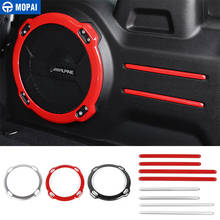 MOPAI-tira adhesiva para decoración de maletero de Jeep Wrangler JL, Subwoofer, altavoz, para Jeep Wrangler JL Rubicon 2018 + 2024 - compra barato