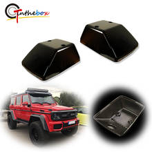 Gtinthebox Gloss Black Front Turn Signal Light Cover Shells For 1986-2018 Mercedes Benz W463 G-Class G500 G550 G55 G63 G65 etc 2024 - buy cheap