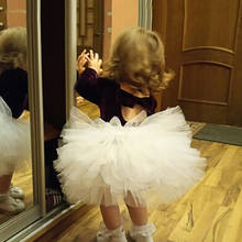 Lovely Baby Girls Tulle Tutu Skirts Kids Handmade Ballet Dance Pettiskirt Underskirts Children Birthday Party Costume Skirts 2024 - buy cheap