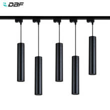 [DBF]Modern LED Track Rail Long tube 5W Pendant Lamp Island Bar Counte Shop Room Kitchen light fixtures hanglamp luminaire 2024 - buy cheap