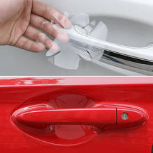 2020 NEW Car door handle stickers protector film for Seat Ibiza Leon Toledo Arosa Alhambra Exeo Supercopa Mii Altea Cordoba 2024 - buy cheap
