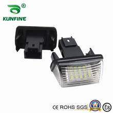 2pcs Car LED Number License Plate Light LED License Lamp For Peugeot 206 2D COUPE CABRIOLET 206 4D SEDAN 206  OEM No. 6340.A3 2024 - buy cheap