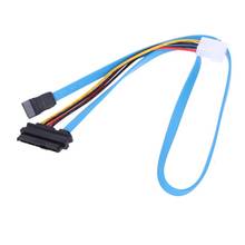 Cable de alimentación SATA de 7 pines a SAS, 70cm, 29 pines y 4 pines, hembra a LP4 SATA, macho, 29 Pines, conector adaptador SAS hembra 2024 - compra barato