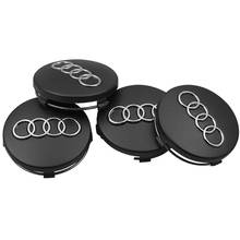 4pcs 60mm Car Tire Wheel Hub Center Caps Emblem Cover For Audi a3 a4 a5 a6 a7 a8 Q3 Q4 Q5 Q6 Q7 b8 b6 car accessories 2024 - buy cheap