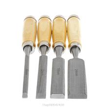 4Pcs/Set Wood Sculpture Flat Chisel DIY Woodworking Hand Tool D23 20 Dropship 2024 - buy cheap