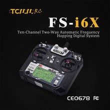 TCMMRC FlySky FS-i6X FPV drone remote control 2.4 GHZ 10 CH for RC Helicopter Multi rotor drone 2024 - buy cheap