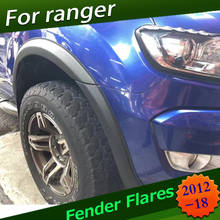 3 Inch Fender Flares Wheel Arch For Ford Ranger T6 T7 2012-2016 2017 2018 Wildtrak Double cabin, Fender Flares For Ford Ranger 2016-2019, china shenzhen 2024 - buy cheap