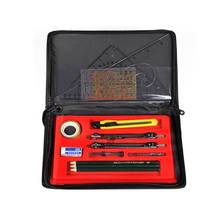 16pcs/set Professional Drafting Compass Set Drawing Templates Pencil Student School Supplies 2024 - buy cheap