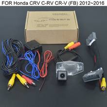 RCA & Conjuntos de Tela Original Compatível PARA Honda CRV C-RV CR-V (FB) 2012 ~ 2016 Carro Câmera de Estacionamento de BackUp Invertendo Câmera Retrovisor 2024 - compre barato