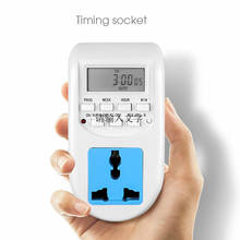 Eu Plug-in Timer Switch Smart Power Socket Energy Power Saving Programmable Setting Of Clock/ On/ Off Time 2024 - buy cheap