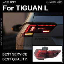 Автомобильный Стайлинг задний фонарь светильник для Tiguan хвост светильник s 2017-2020 Новый Tiguan светодиодный фонарь светильник задний фонарь DRL тормоз заднего хода авто аксессуары 2024 - купить недорого