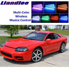 LiandLee Car Glow Interior Floor Decorative Atmosphere Seats Accent Ambient Neon light For Dodge Stealth 2024 - buy cheap