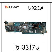 Akemy UX21A материнская плата i5-3317U подходит для UX21A REV 2,0 материнская плата для ноутбука полностью протестированная Рабочая 2024 - купить недорого