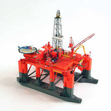 Bredford-plataforma de perforación de petróleo semisumergible, juguete de construcción de modelo de tarjeta de papel 3D, Dolphin, sweian Bredford, DIY, 1:400 2024 - compra barato
