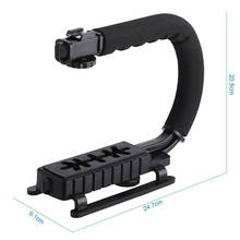 Estabilizador de ação de vídeo com suporte de pegada manual, para câmeras slr e câmera dv doméstica 2024 - compre barato